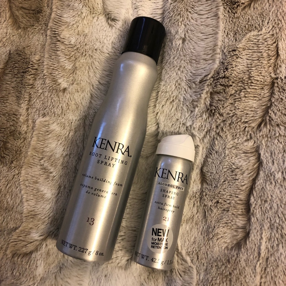KENRA Hair Styling Duo! Hairspray & Style Spray ✨